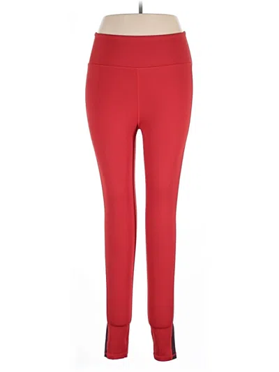 Pre-owned Zyia Active Active Pants In Red