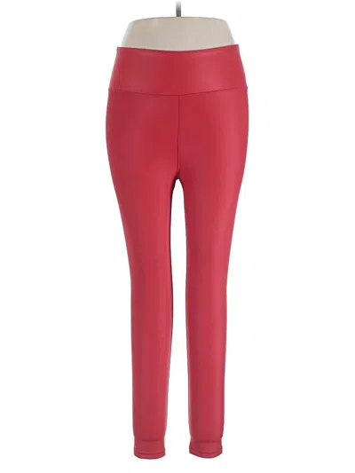 Pre-owned Zyia Active Active Pants In Red