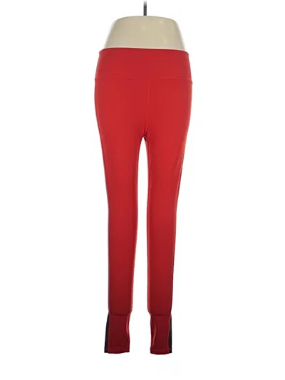 Pre-owned Zyia Active Active Pants In Red