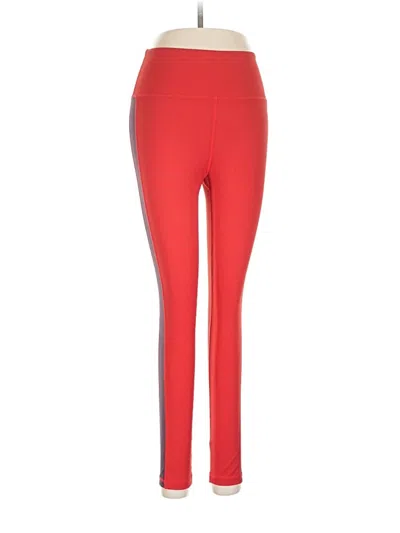 Pre-owned Zyia Active Active Pants In Red