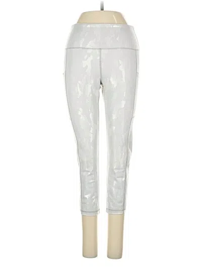 Pre-owned Zyia Active Active Pants In Silver