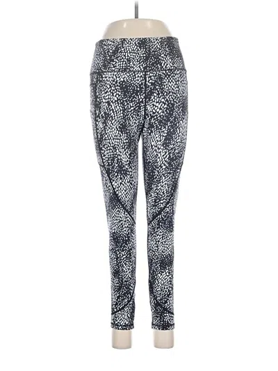 Pre-owned Zyia Active Active Pants In Silver