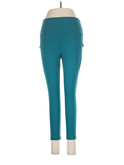 Pre-owned Zyia Active Active Pants In Teal
