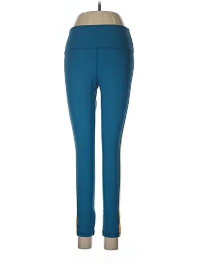 Pre-owned Zyia Active Active Pants In Teal