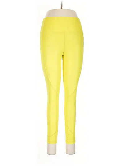 Pre-owned Zyia Active Active Pants In Yellow