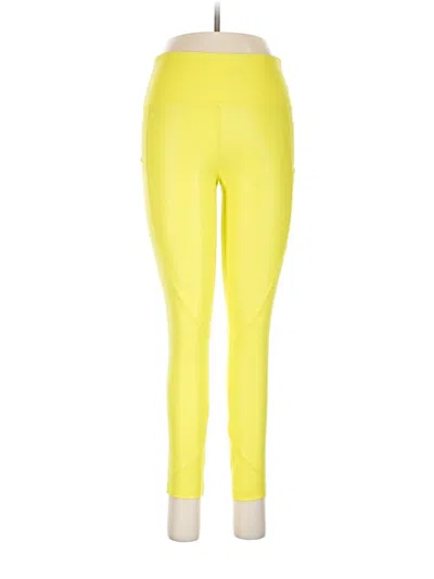 Pre-owned Zyia Active Active Pants In Yellow