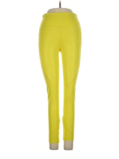 Pre-owned Zyia Active Active Pants In Yellow
