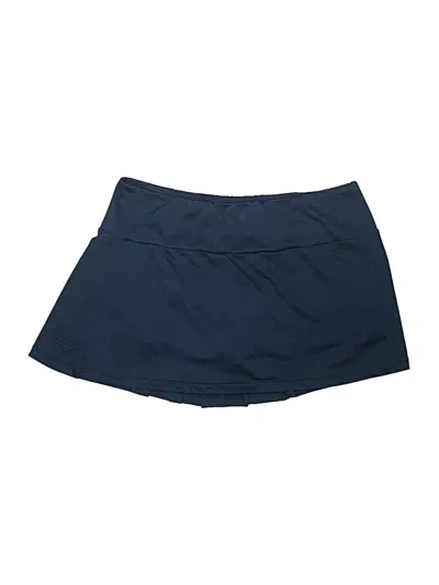 Pre-owned Zyia Active Active Skort In Blue