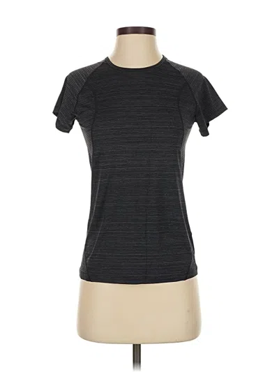 Pre-owned Zyia Active Active T-shirt In Gray