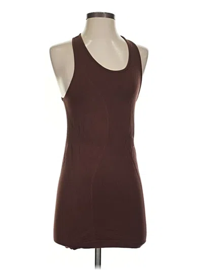 Pre-owned Zyia Active Active Tank Top In Brown