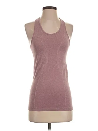 Pre-owned Zyia Active Active Tank Top In Burgundy