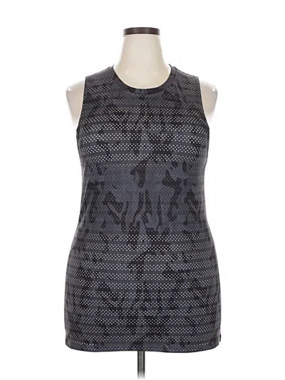 Pre-owned Zyia Active Active Tank Top In Gray