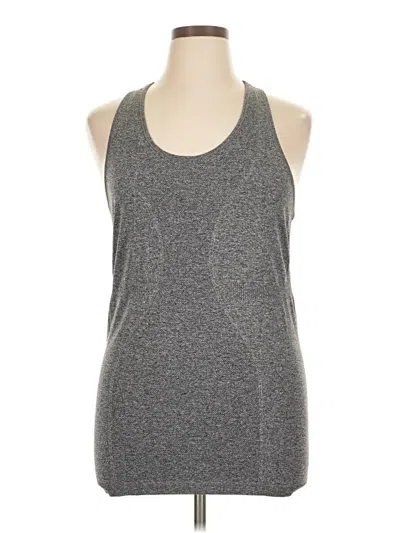 Pre-owned Zyia Active Active Tank Top In Gray