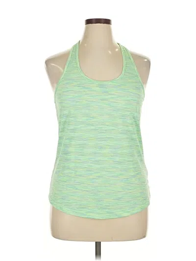 Pre-owned Zyia Active Active Tank Top In Green