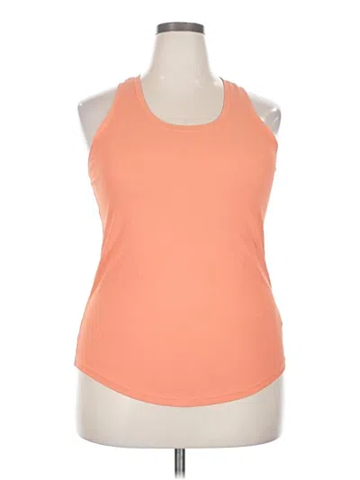 Pre-owned Zyia Active Active Tank Top In Orange