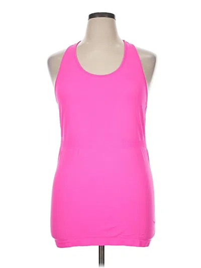 Pre-owned Zyia Active Active Tank Top In Pink