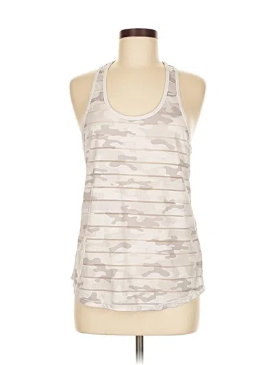 Pre-owned Zyia Active Active Tank Top In Silver