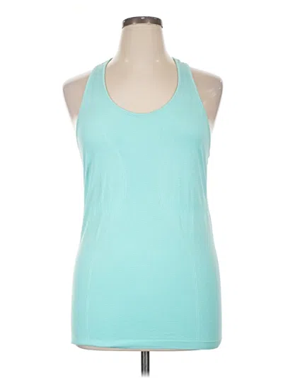 Pre-owned Zyia Active Active Tank Top In Teal