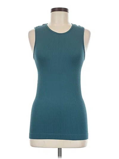Pre-owned Zyia Active Active Tank Top In Teal