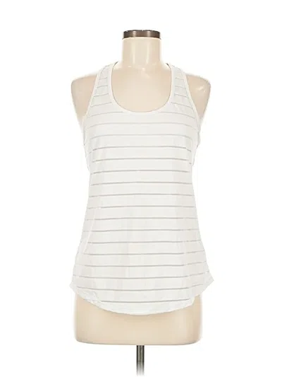 Pre-owned Zyia Active Active Tank Top In White