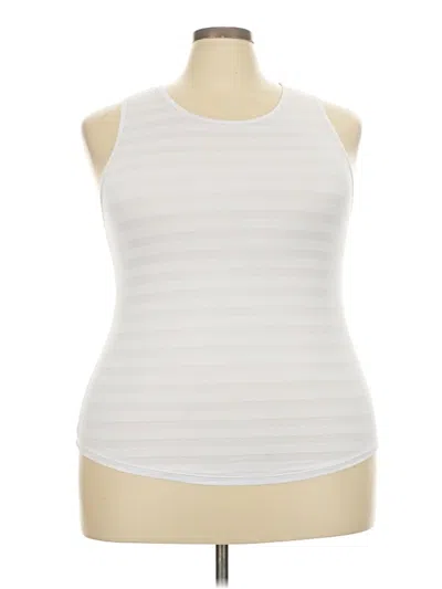 Pre-owned Zyia Active Active Tank Top In White