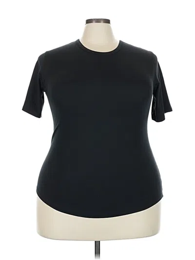 Pre-owned Zyia Active Active T-shirt In Black