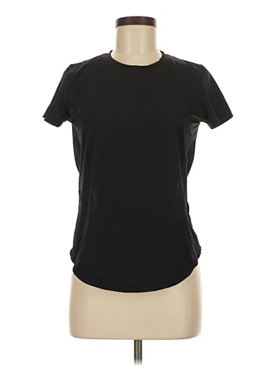 Pre-owned Zyia Active Active T-shirt In Black