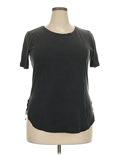 Pre-owned Zyia Active Active T-shirt In Black