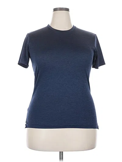 Pre-owned Zyia Active Active T-shirt In Blue
