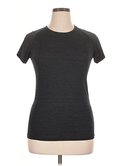 Pre-owned Zyia Active Active T-shirt In Gray