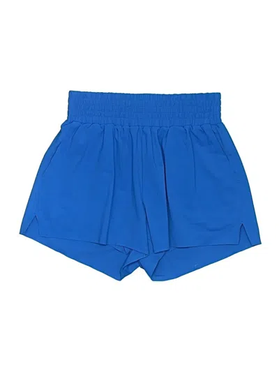 Pre-owned Zyia Active Athletic Shorts In Blue