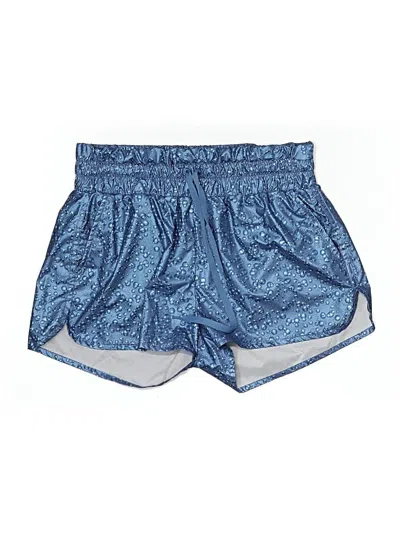 Pre-owned Zyia Active Athletic Shorts In Blue