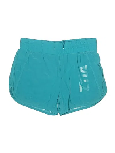 Pre-owned Zyia Active Athletic Shorts In Blue
