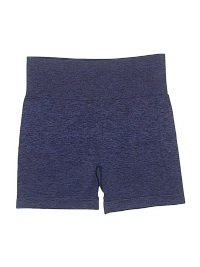 Pre-owned Zyia Active Athletic Shorts In Blue