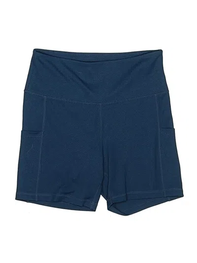 Pre-owned Zyia Active Athletic Shorts In Blue