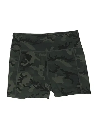 Pre-owned Zyia Active Athletic Shorts In Green