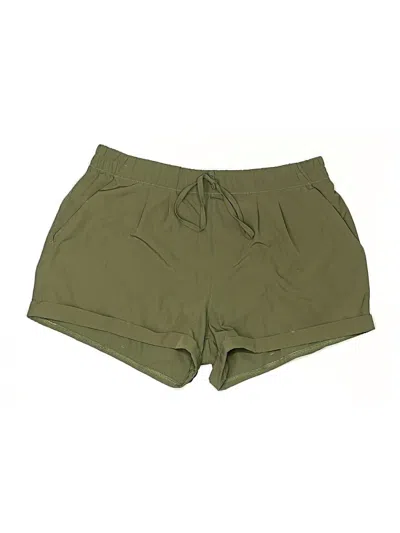Pre-owned Zyia Active Athletic Shorts In Green