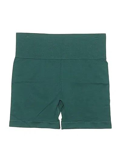 Pre-owned Zyia Active Athletic Shorts In Green