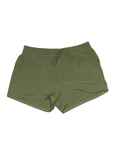 Pre-owned Zyia Active Athletic Shorts In Green