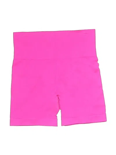Pre-owned Zyia Active Athletic Shorts In Pink