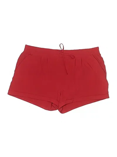 Pre-owned Zyia Active Athletic Shorts In Red