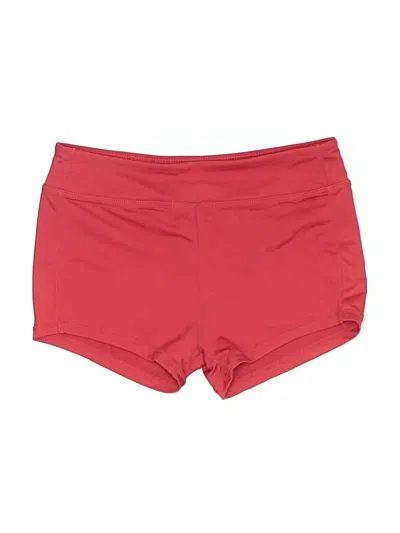 Pre-owned Zyia Active Kids' Athletic Shorts In Red