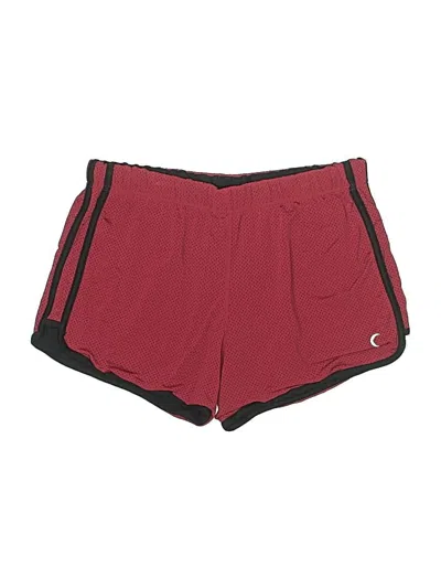 Pre-owned Zyia Active Athletic Shorts In Red