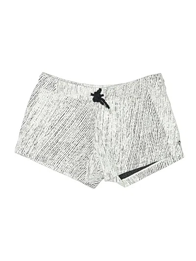 Pre-owned Zyia Active Athletic Shorts In Silver