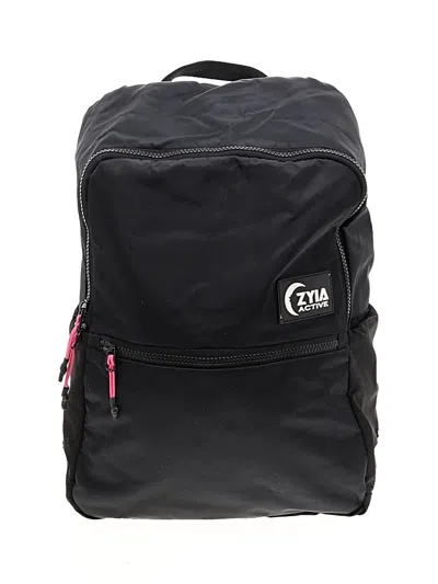 Pre-owned Zyia Active Backpack In Black