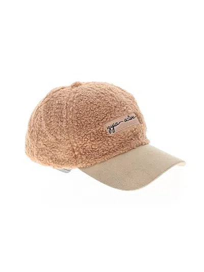 Pre-owned Zyia Active Baseball Cap In Tan