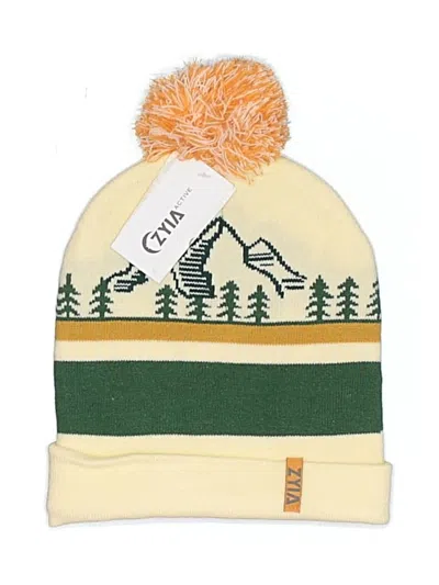 Zyia Active Beanie Hat In Yellow