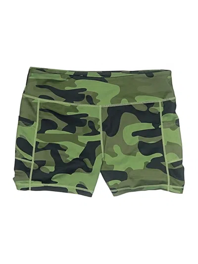 Pre-owned Zyia Active Board Shorts In Green