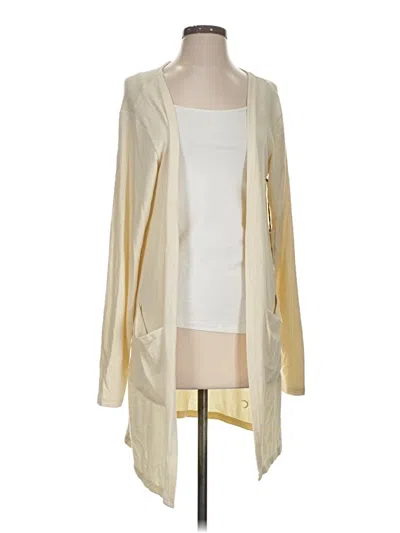 Zyia Active Cardigan Sweater In Ivory