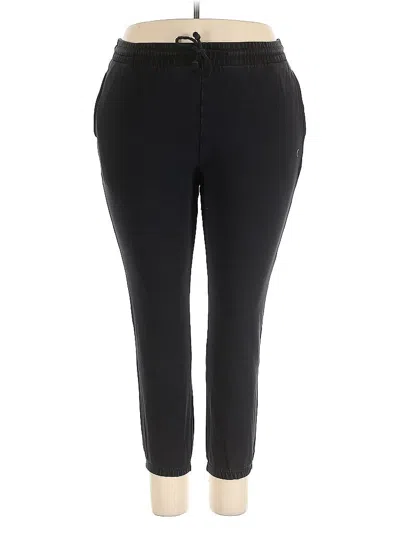 Pre-owned Zyia Active Casual Pants In Black